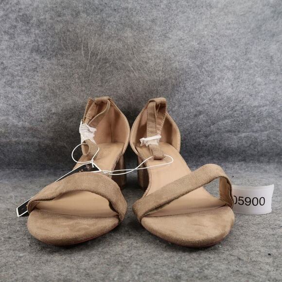 Charles Albert Shoes Womens 10 Pump Sandals Block Heel Ankle Strap Fashion Wide - Picture 3 of 15